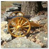 15 inch Wood Cannon Wheel