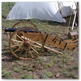 36 inch Wood Cannon Wheels