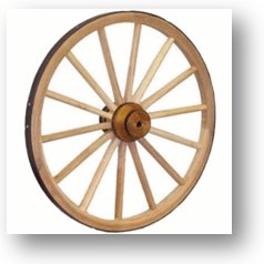 Handmade Cannon Wheels For Sale